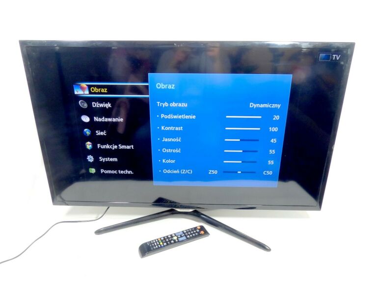TELEWIZOR SAMSUNG SMART TV 39' UE39F550 + PILOT