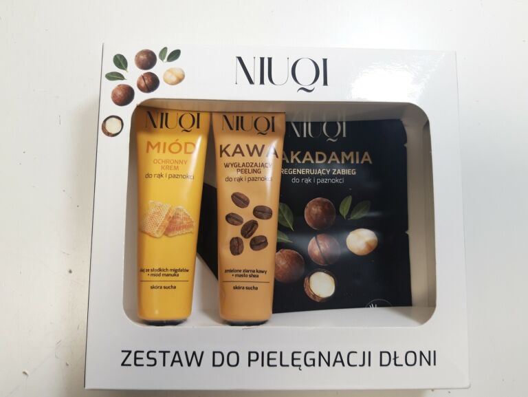 NIUQI ZESTAW DO PIELĘGNACJI DŁONI