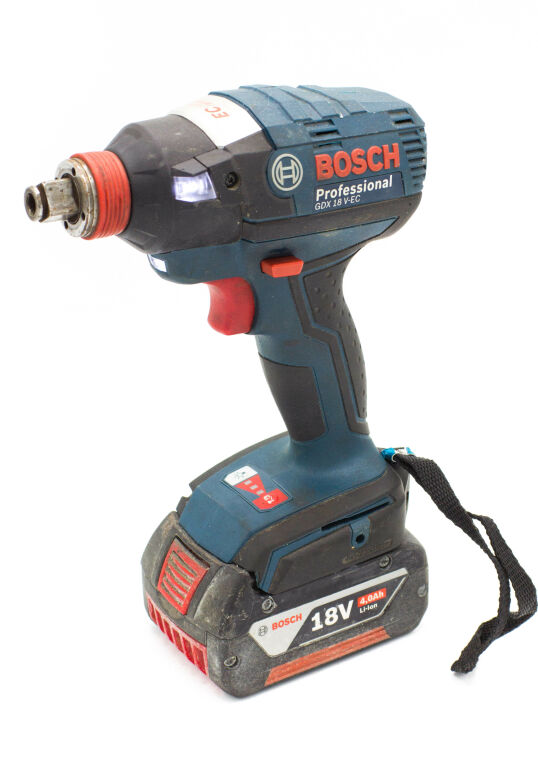 KLUCZ ZAKRĘTAK BOSCH GDX 18V-EC 18V+ŁADOWARKA