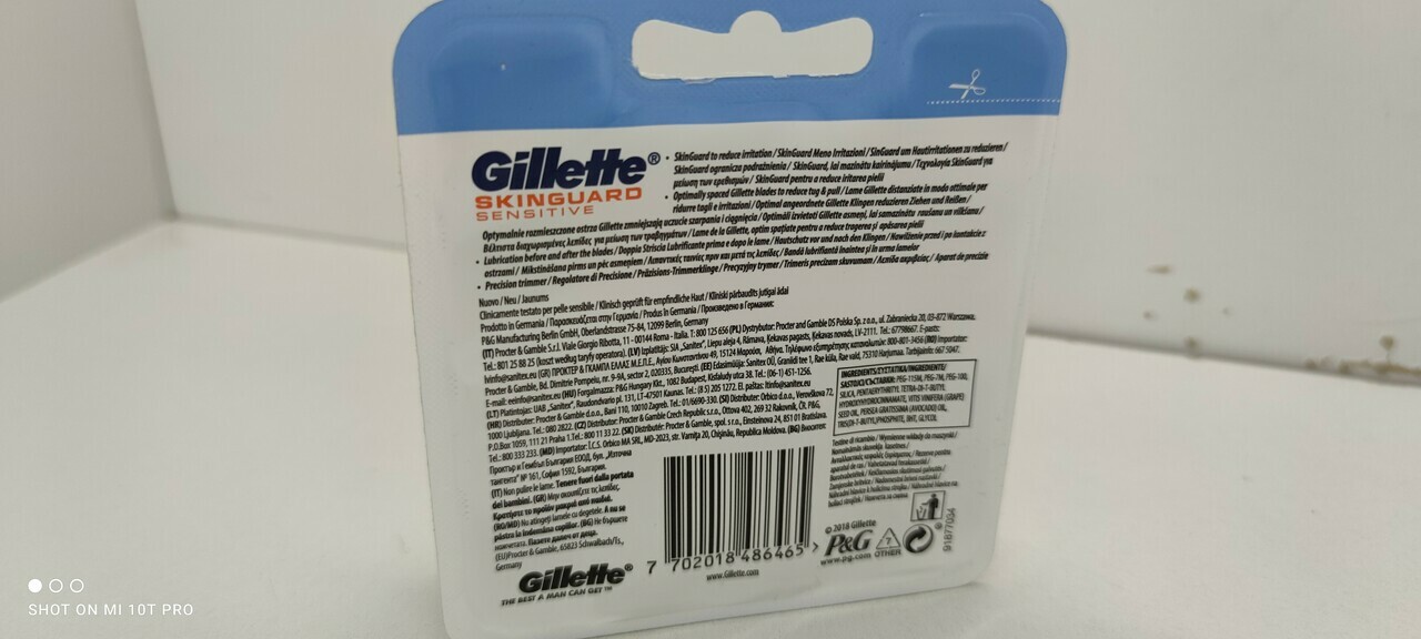 ostrza-gillette-skinguard-sensitive-4szt-stan-uzywany