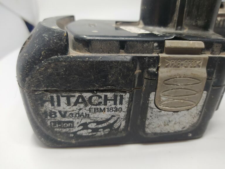 HITACHI PC-GF15 2X AKU 18V + ŁAD WOLNO KRĘCI