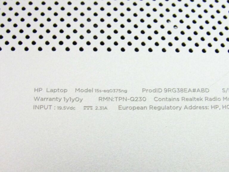 LAPTOP HP 15S RYZEN 7-3700/8GB/512/WIN10