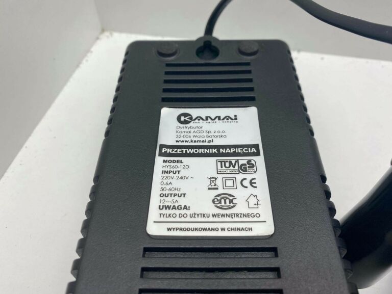 KAMAI TRANSFORMATOR PRZETWORNICA NAPIĘCIA 12/230V