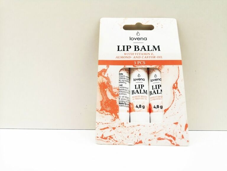 POMADKI LOVENA LIP BALM 3SZT