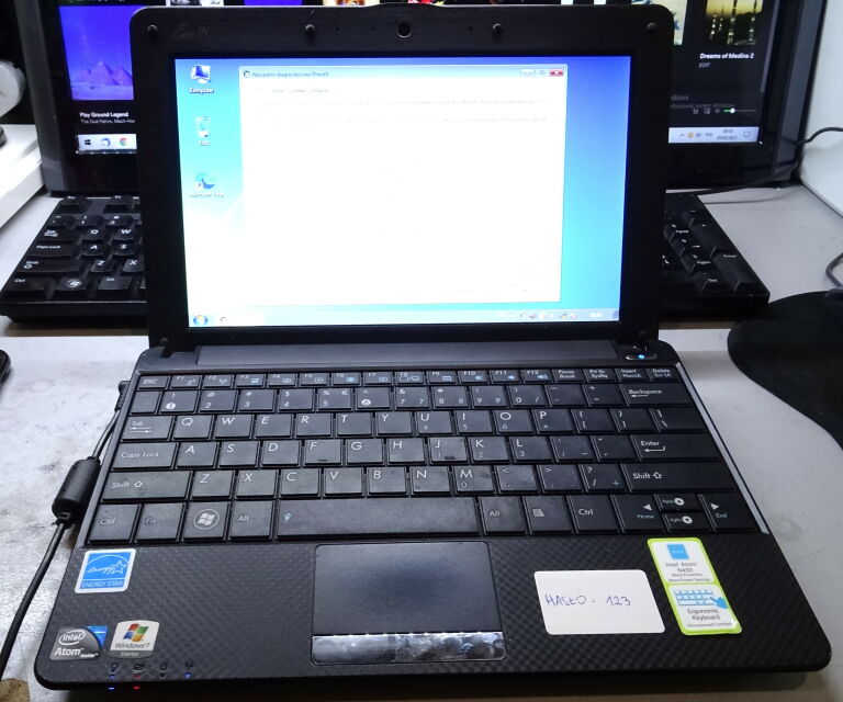 LAPTOP ASUS EEE PC 1001PX 1/200 GB + ZASILACZ