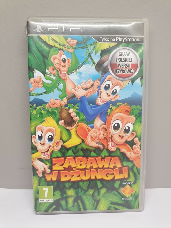 GRA NA PSP ZABAWA W DŻUNGLI