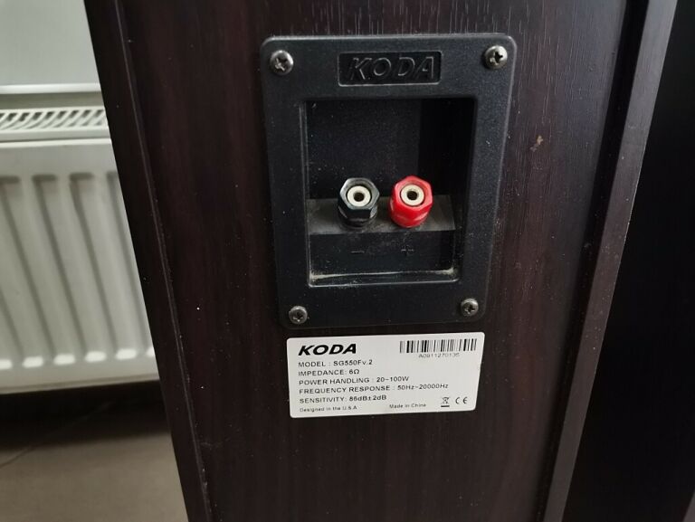 GŁOŚNIKI KOLUMNY KODA SG550 5 SZTUK