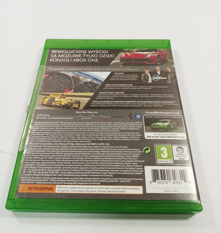 GRA NA XBOX ONE FORZA MOTOSPORT 5