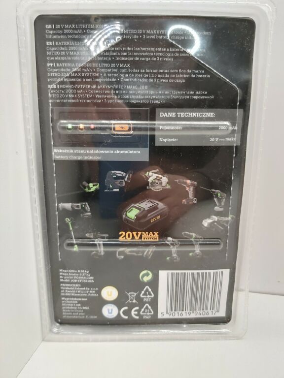 akumulator-litowo-jonowy-20v-max-niteo-tools-stan-uzywany