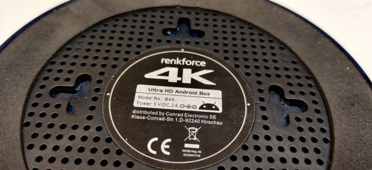 MINIKOMPUTER RENKFORCE ANDROID QUAD CORE TV BOX