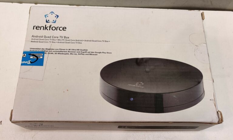 MINIKOMPUTER RENKFORCE ANDROID QUAD CORE TV BOX