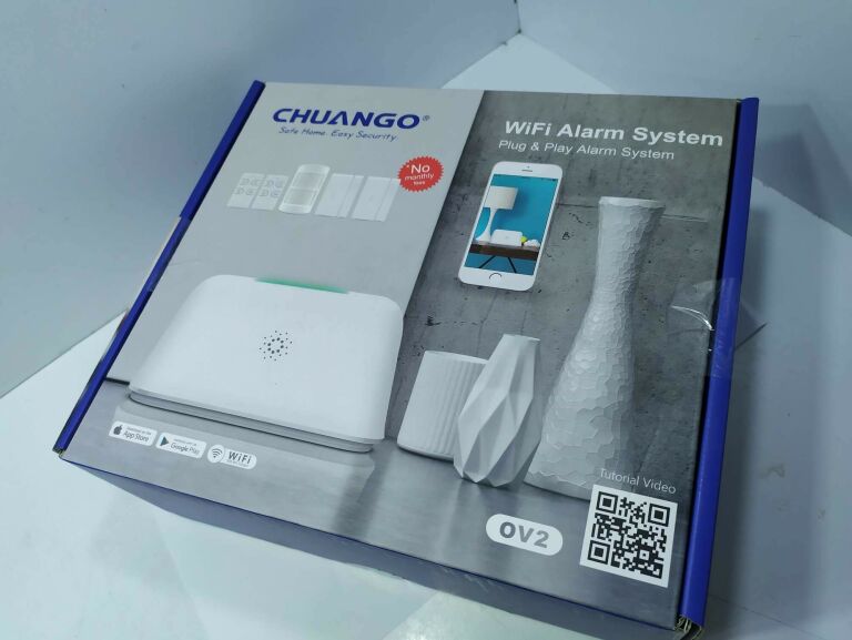 SYSTEM ALARMOWY CHUANGO OV2 BEZPRZEWODOWY