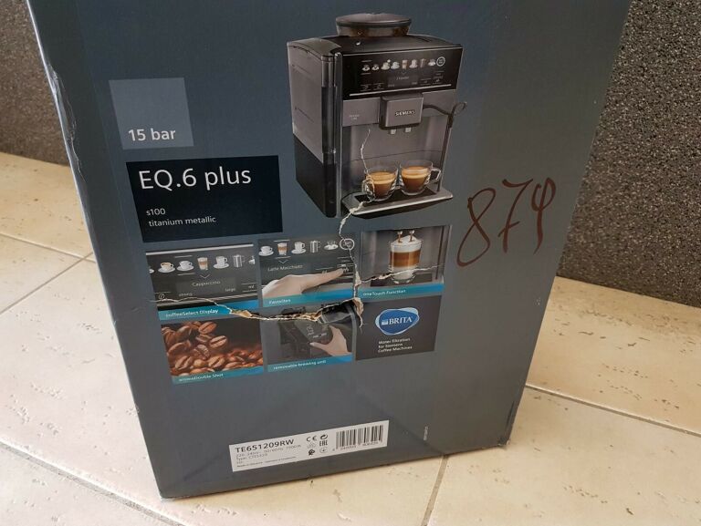 EKSPRES SIEMENS EQ.6 PLUS S100 TE651209RW