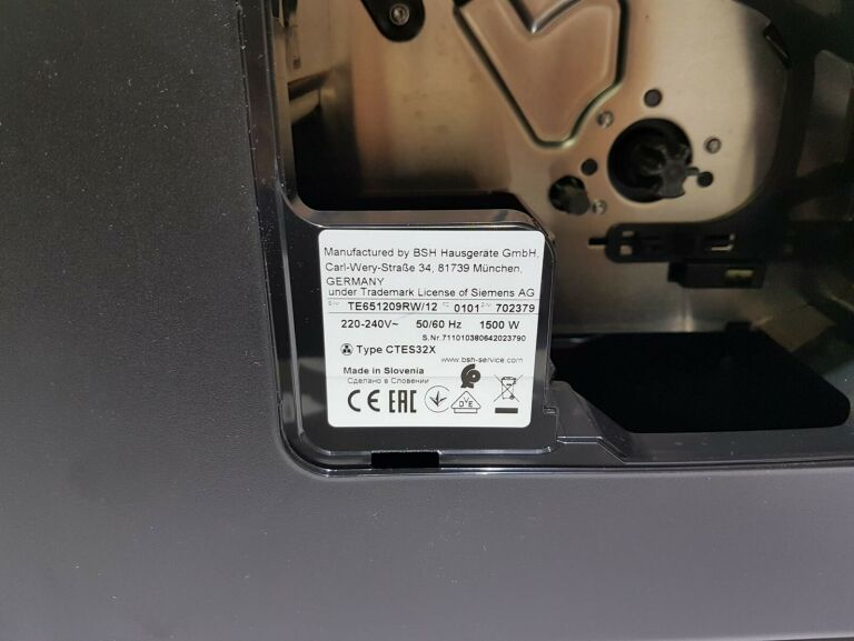 EKSPRES SIEMENS EQ.6 PLUS S100 TE651209RW
