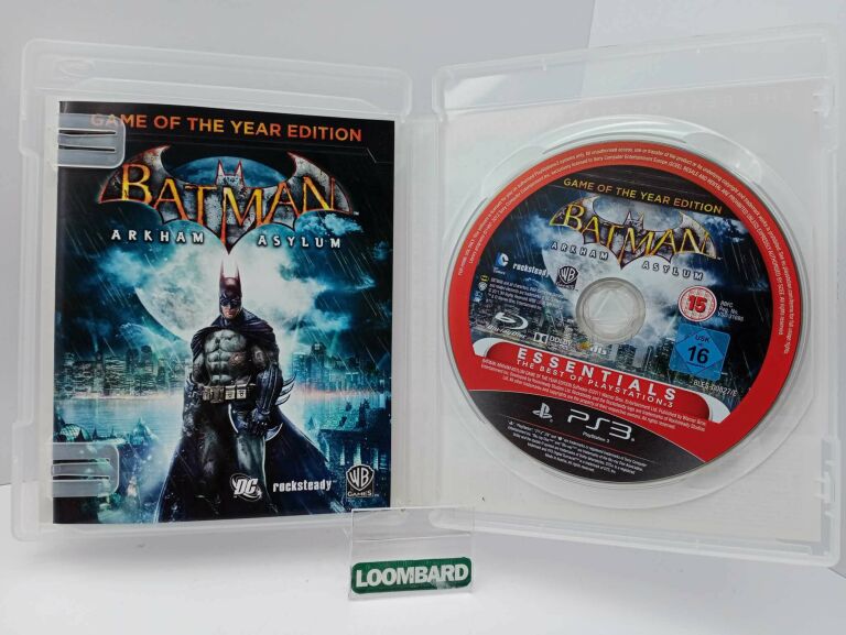 GRA PS3 BATMAN ARKHAM ASYLUM GOTY EDITION