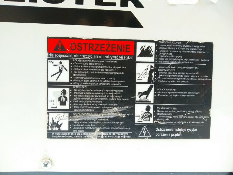 SPAWARKA INWERTOROWA MACALLISTER 180A 230V