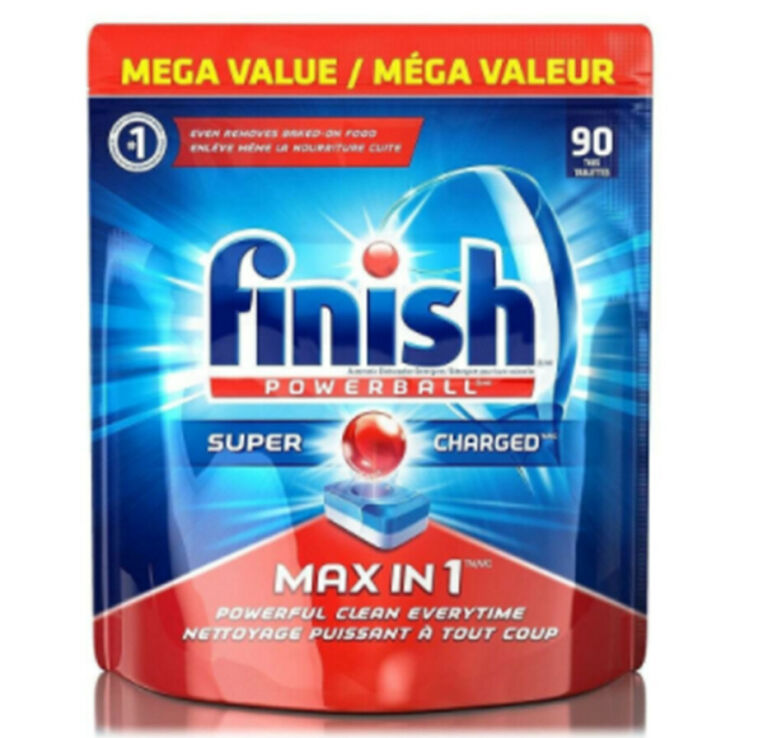 KAPSUŁKI FINISH ALL IN 1 MAX 90 SZT