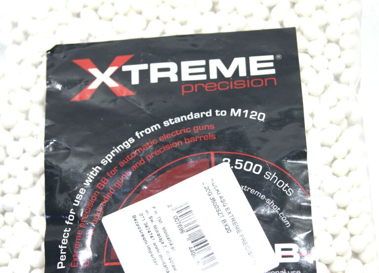 KULKI XTREME PRECISION M120 3500SZT. MEGA PAKA