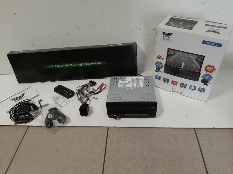 RADIO SAMOCHODOWE VORDON BOSTON AC-5201G GW/KPL
