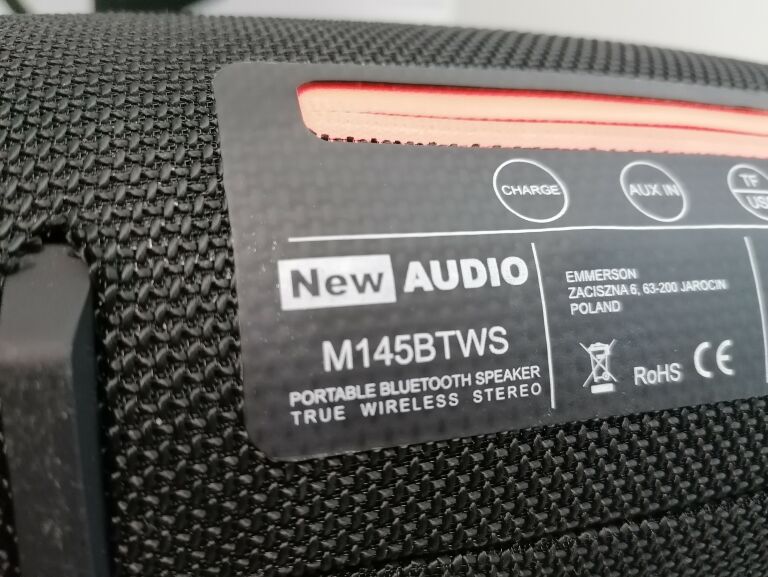 GŁOŚNIK BLUETOOTH NEW AUDIO M145TWS GWARANCJA