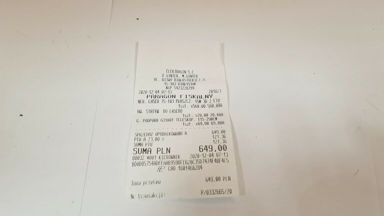LASER KRZYŻOWY NEO 75-103 !STATYW! !GWARANCJA!