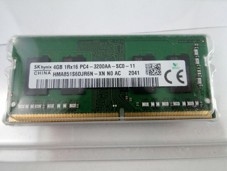 RAM 1X4GB