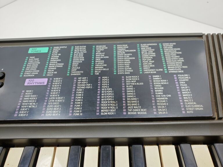 KEYBOARD CASIO CTK-100 ZASILACZ