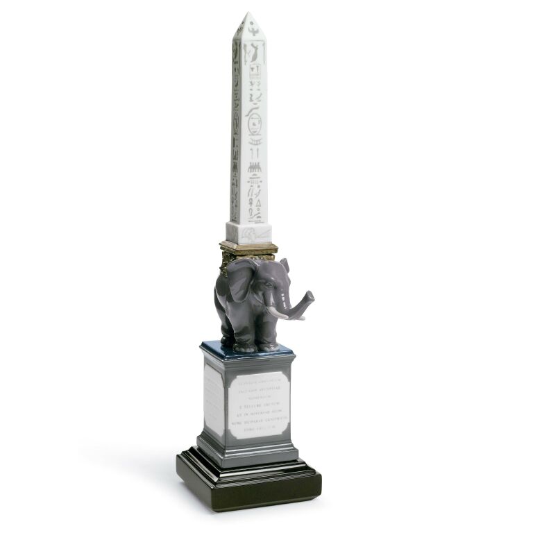 FIGURKA LLADRO SŁOŃ OBELISK TEODOZJUSZA PULCINO