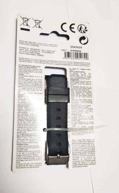 ZEGAREK ULTRA FLAT TOUCH WATCH