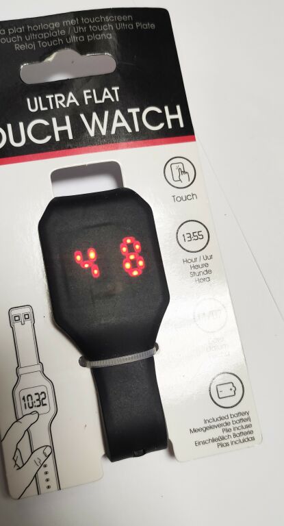 ZEGAREK ULTRA FLAT TOUCH WATCH