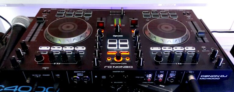 KONSOLA DENON MC 4000 KOMPLET