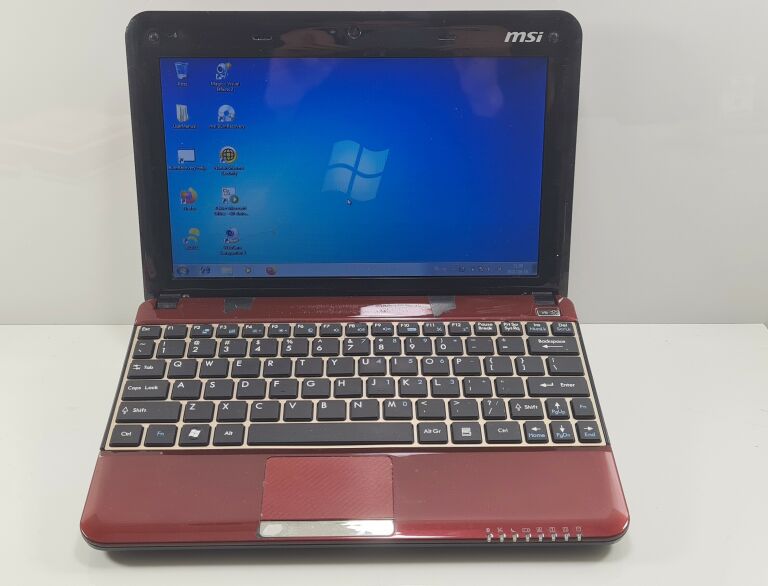 LAPTOP NETBOOK MSI MS-N014 2/256GB INTEL WIN7