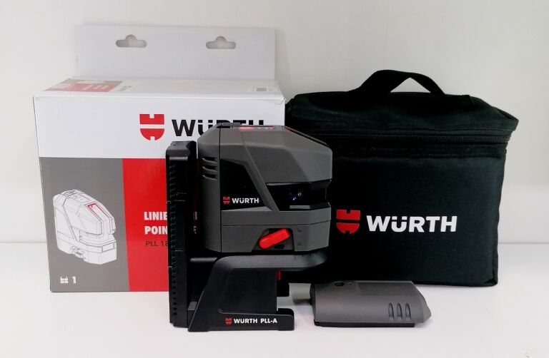 LASER PUNKTOWO LINIOWY WURTH PLL 18 KOMPLET