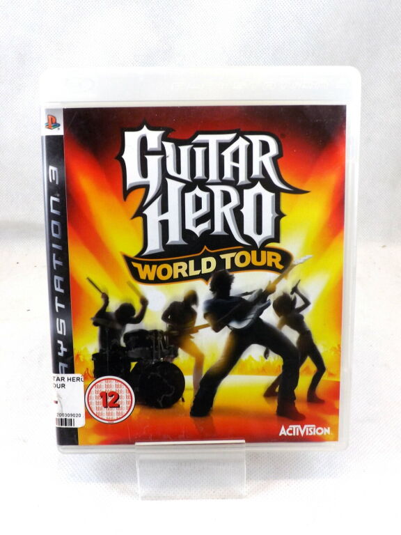 GRA NA PS3 GUITAR HERO WORLD TOUR