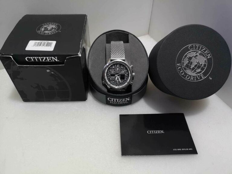 ZEGAREK CITIZEN NAVIHAWK ECO DRIVE JY8030-83E