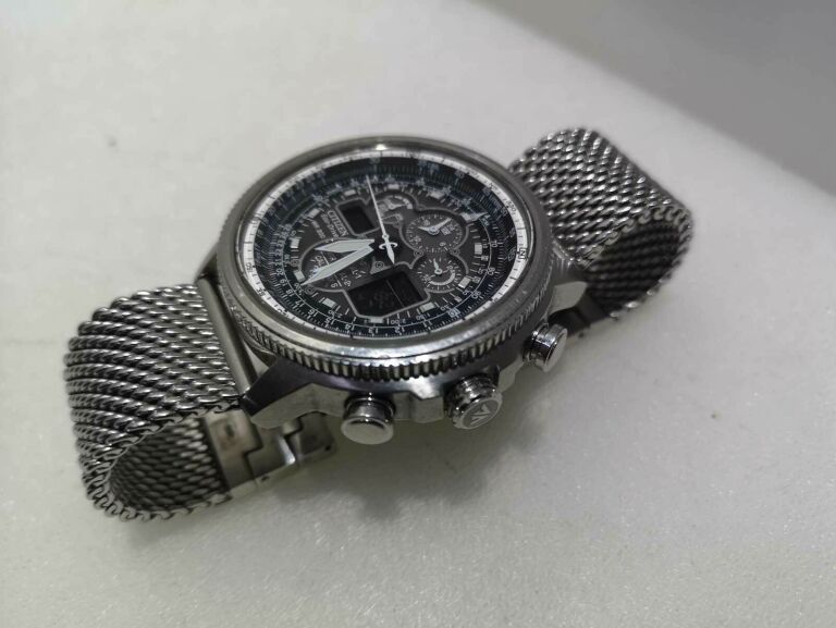 ZEGAREK CITIZEN NAVIHAWK ECO DRIVE JY8030-83E