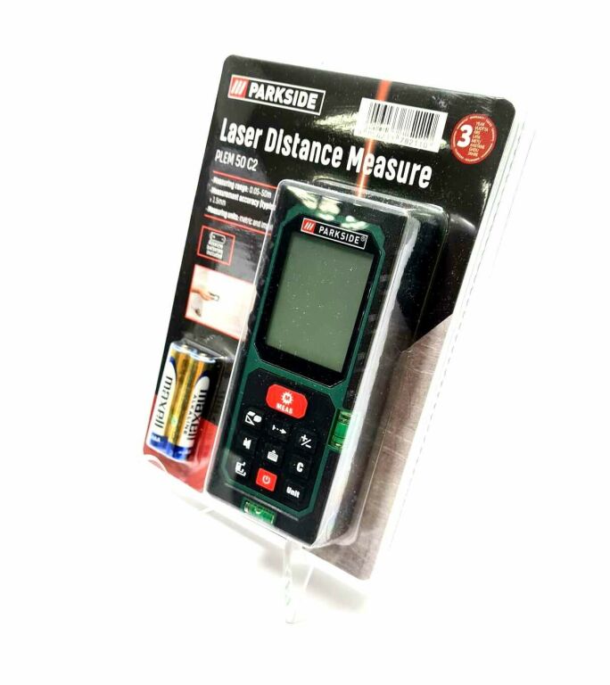 DALMIERZ LASEROWY PARKSIDE PLEM 50 C2 JAK NOWE