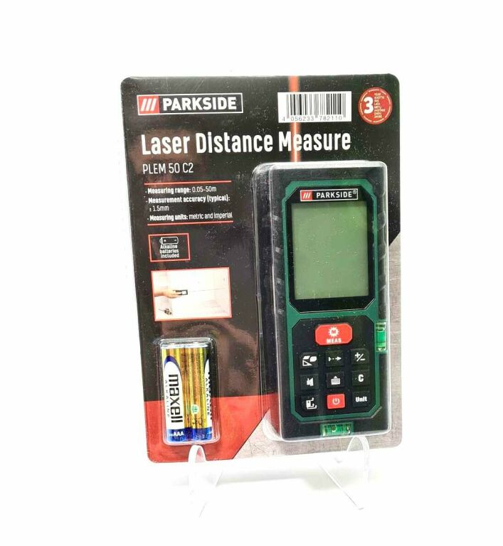 DALMIERZ LASEROWY PARKSIDE PLEM 50 C2 JAK NOWE