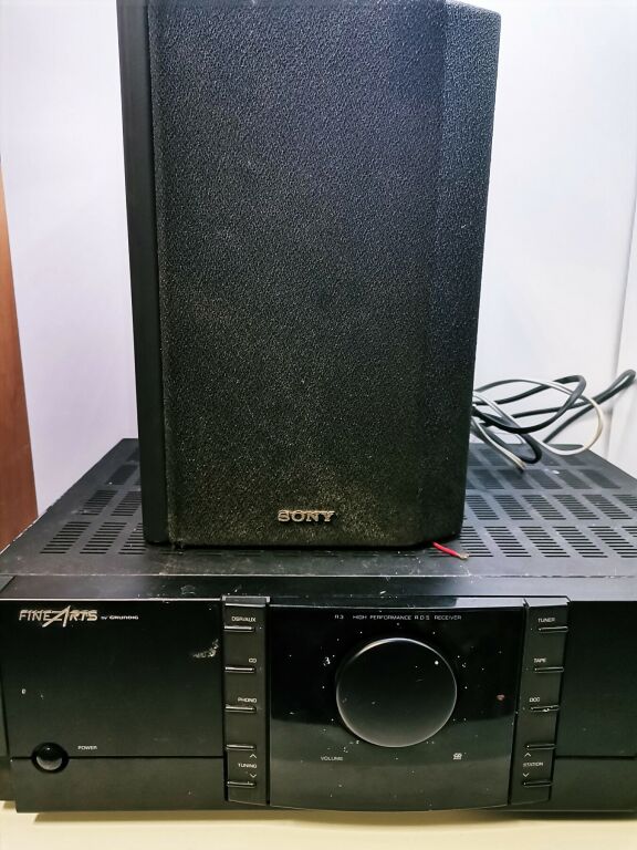 GRUNDIG FINE ARTS R2 + GŁOŚNIK SONY SSH-H150