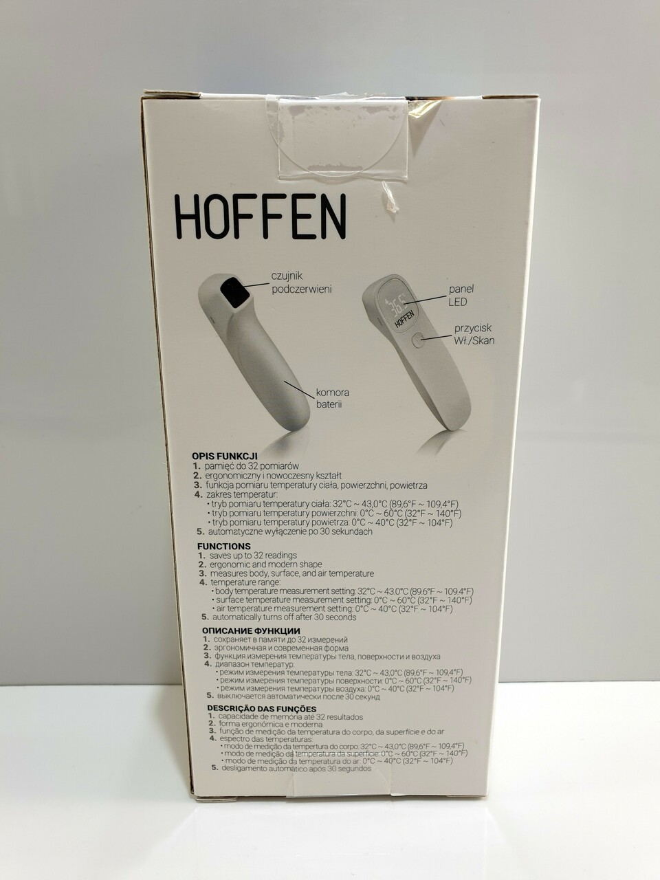 termometr-bezdotykowy-hoffen-jxb-311-nieuzytkowa-miejsce-pomiaru-czolo