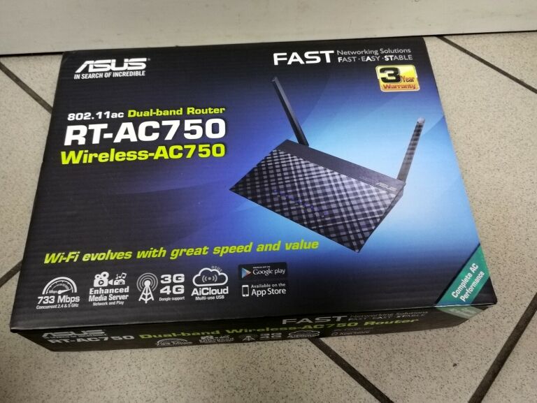 ROUTER ASUS RT-AC750 PUD