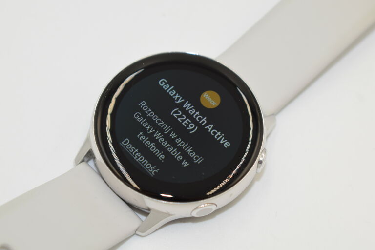 SAMSUNG GALAXY WATCH ACTIVE SM-R500 SILVER