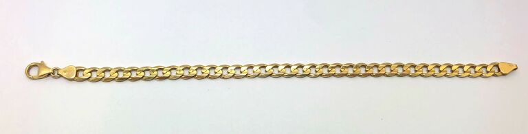 ZŁOTA MĘSKA BRANSOLETA 13.26 G / 585 / 20 CM