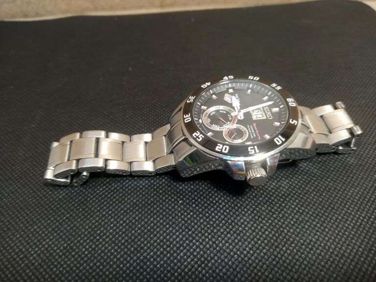 ZEGAREK SEIKO SPORTURA KINETIC PERPETUAL SNP055P1