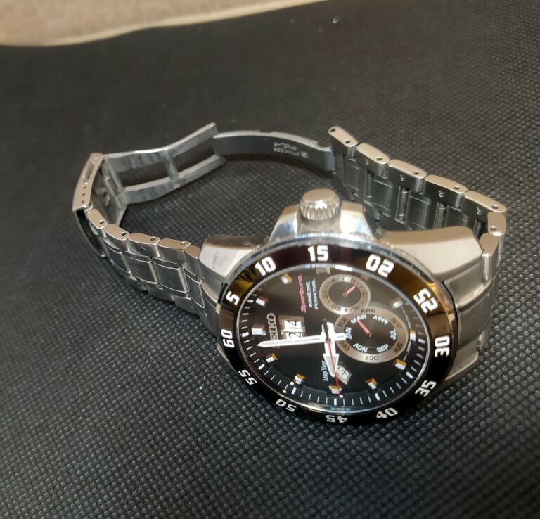 ZEGAREK SEIKO SPORTURA KINETIC PERPETUAL SNP055P1