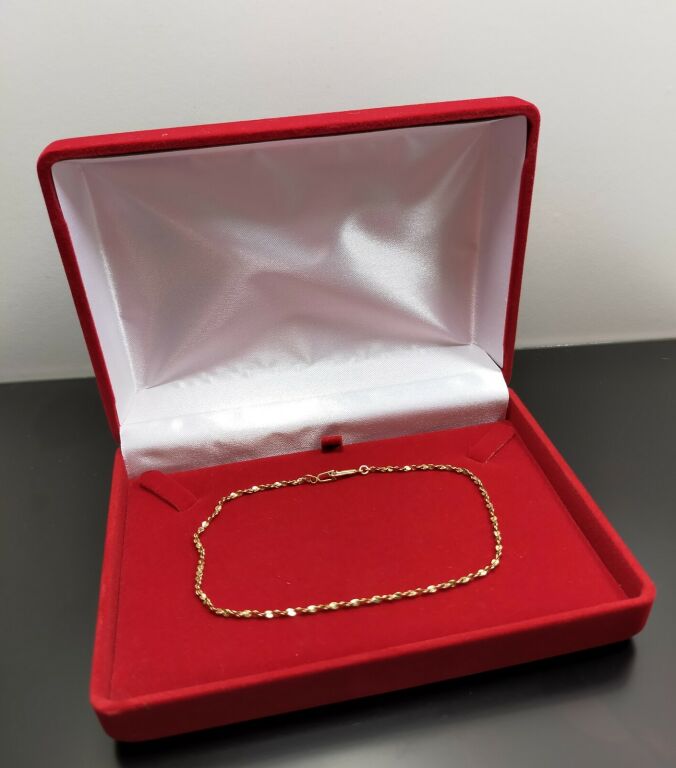 zlota-bransoletka-na-noge-585-285-stan-uzywany