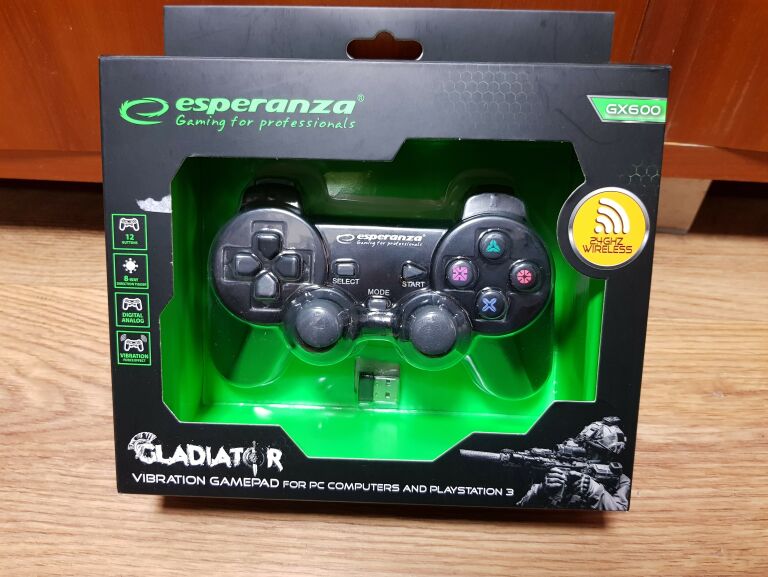 PAD BEZPRZEWODOWY ESPERANZA PS3/PC