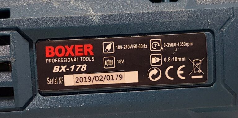 WKRETARKA BOXER BX-178