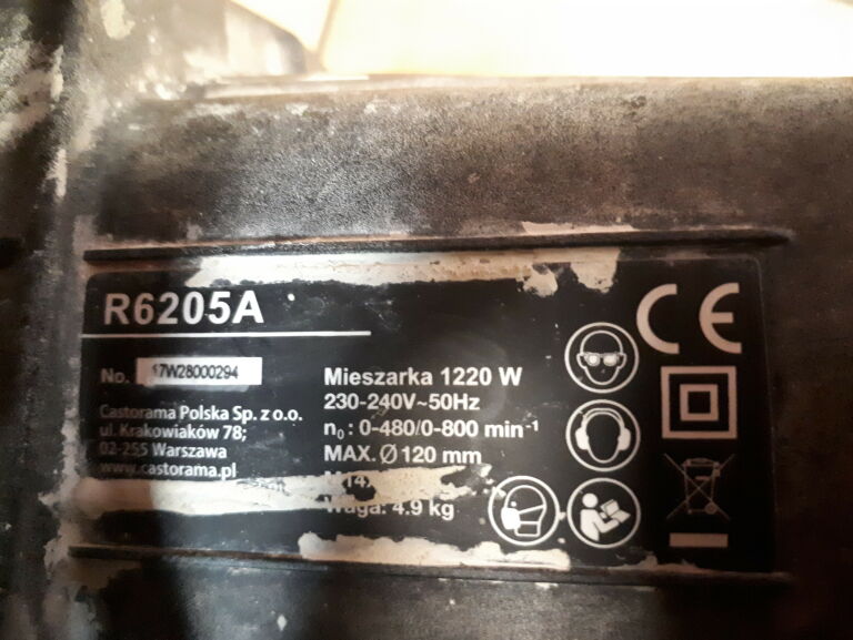 MIESZADŁO R6205A