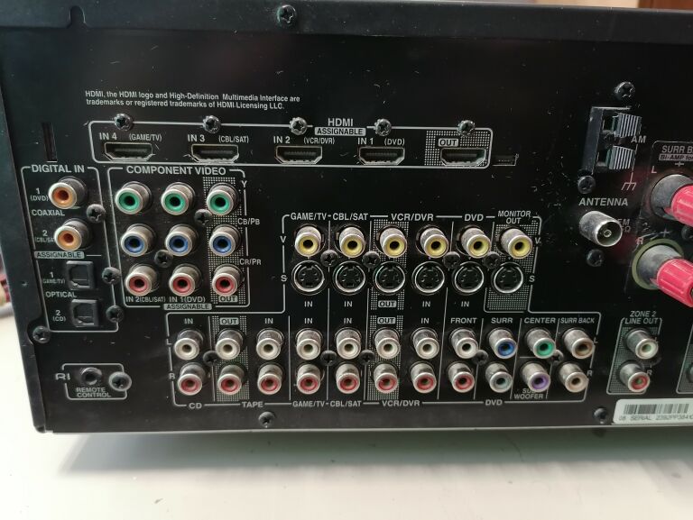 AMPLITUNER ONKYO TX-SR606